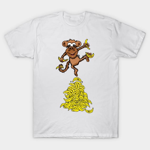 Monkey Business T-Shirt by andersonartstudio